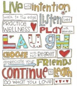 Gratitude Comes when you Live With Intention